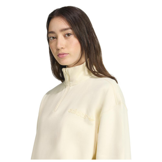 Adidas Γυναικείο φούτερ Essentials Linear Quarter-Zip Sweatshirt